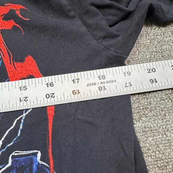 Phoebe Bridgers Rare Skeleton Lightning Metal Long Sleeve T-Shirt Size Medium - Picture 3 of 5